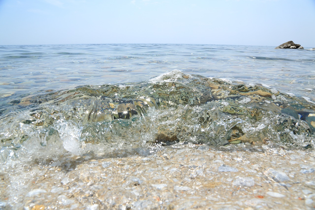 sea stones sun free photo