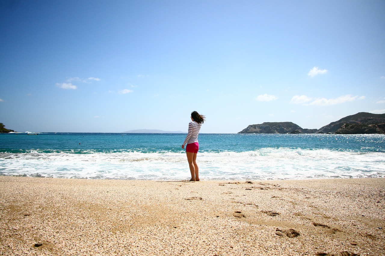 sea beach crete free photo