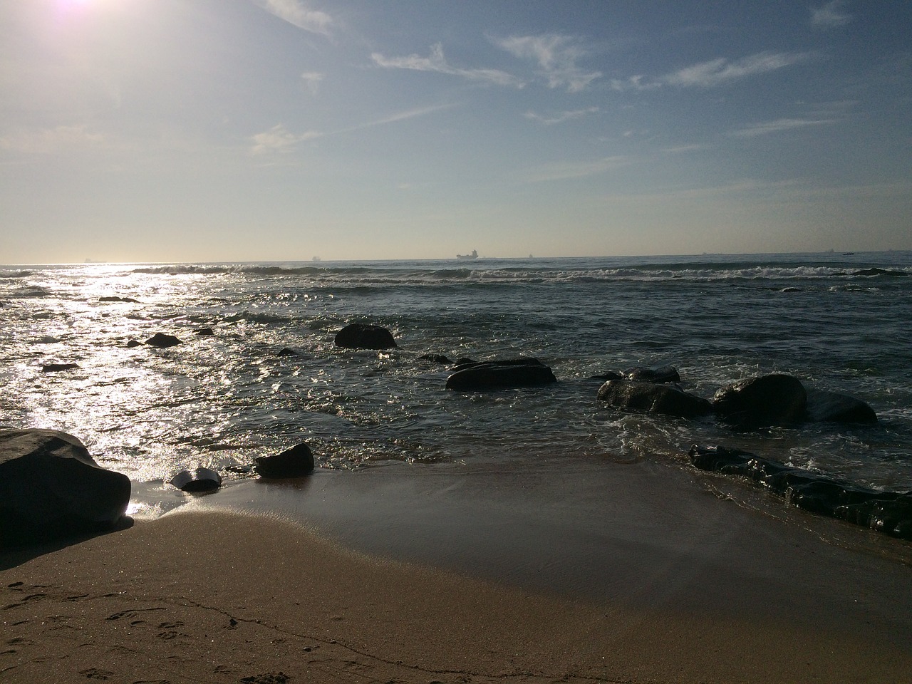 sea beach waves free photo