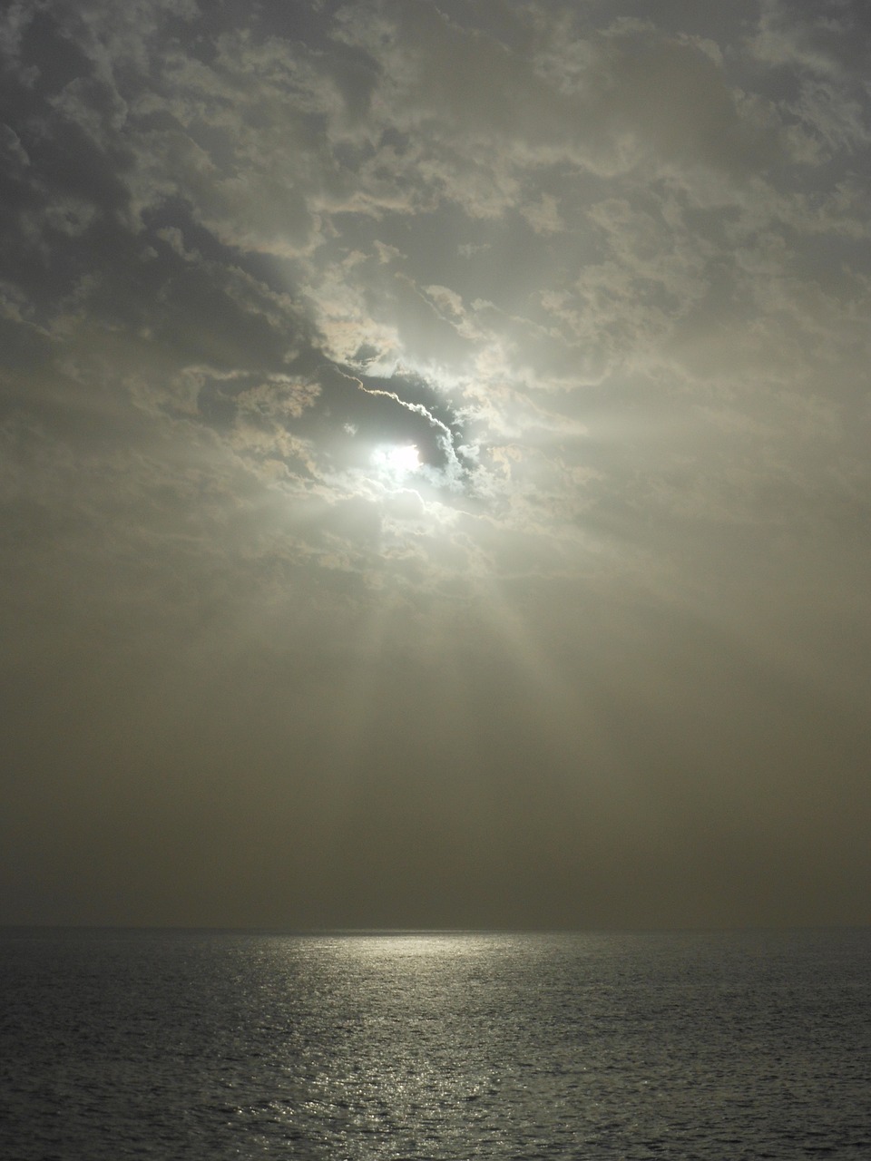 sea clouds sky free photo