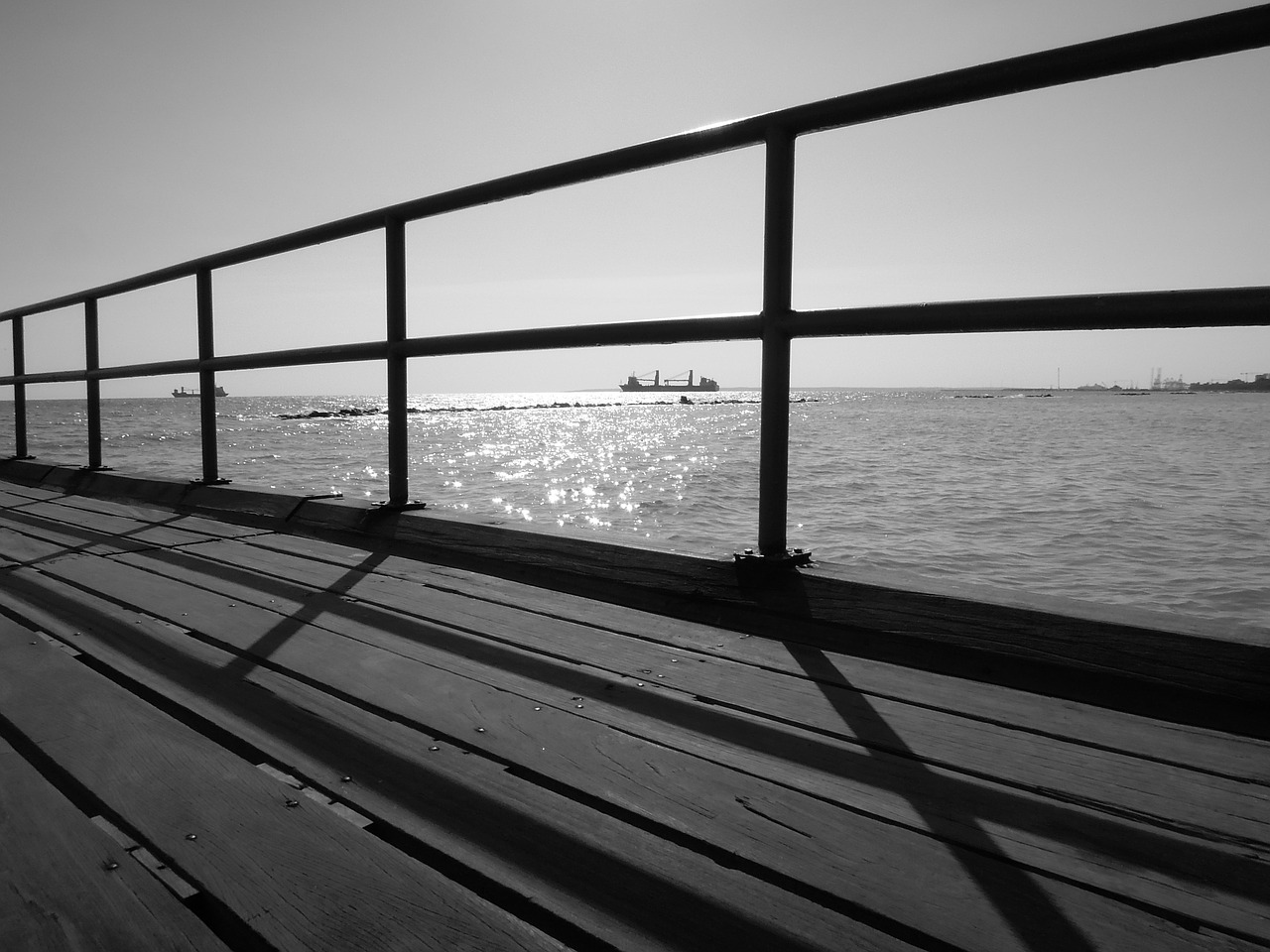 sea molo cyprus free photo