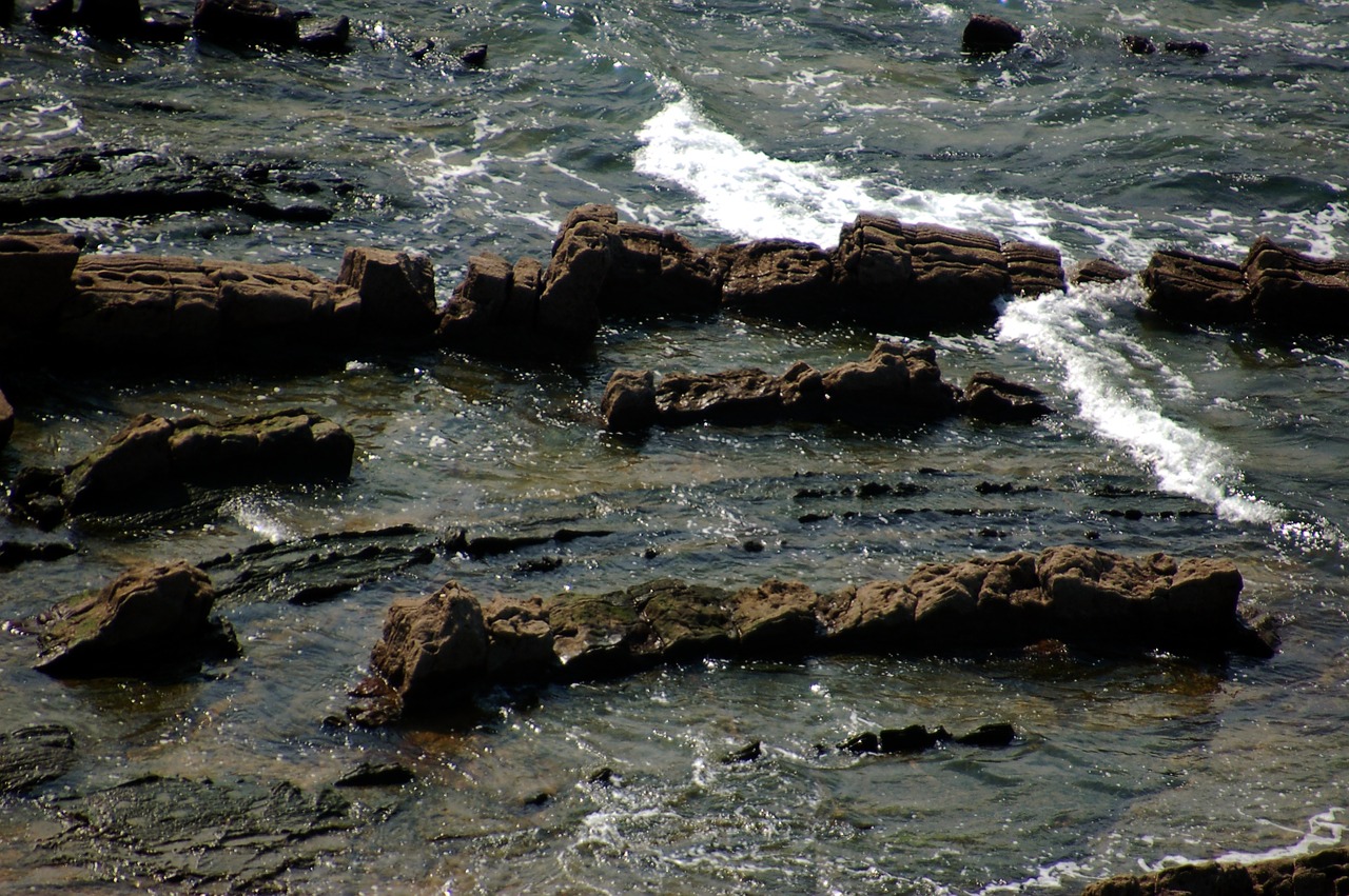 sea rocks ocean free photo