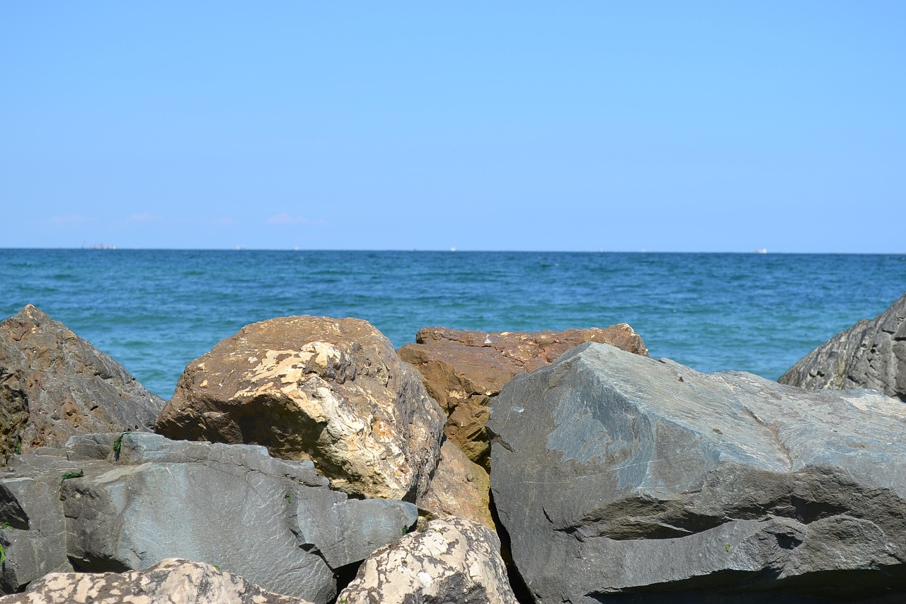 sea rocks nature free photo