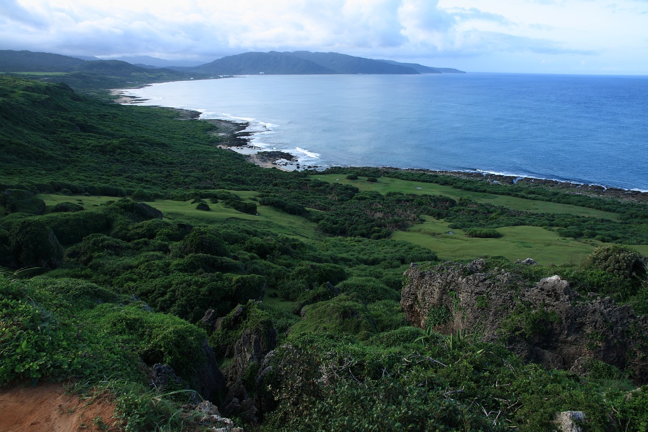 sea the pacific ocean taiwan free photo