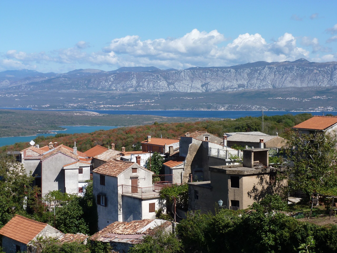 sea croatia village free photo