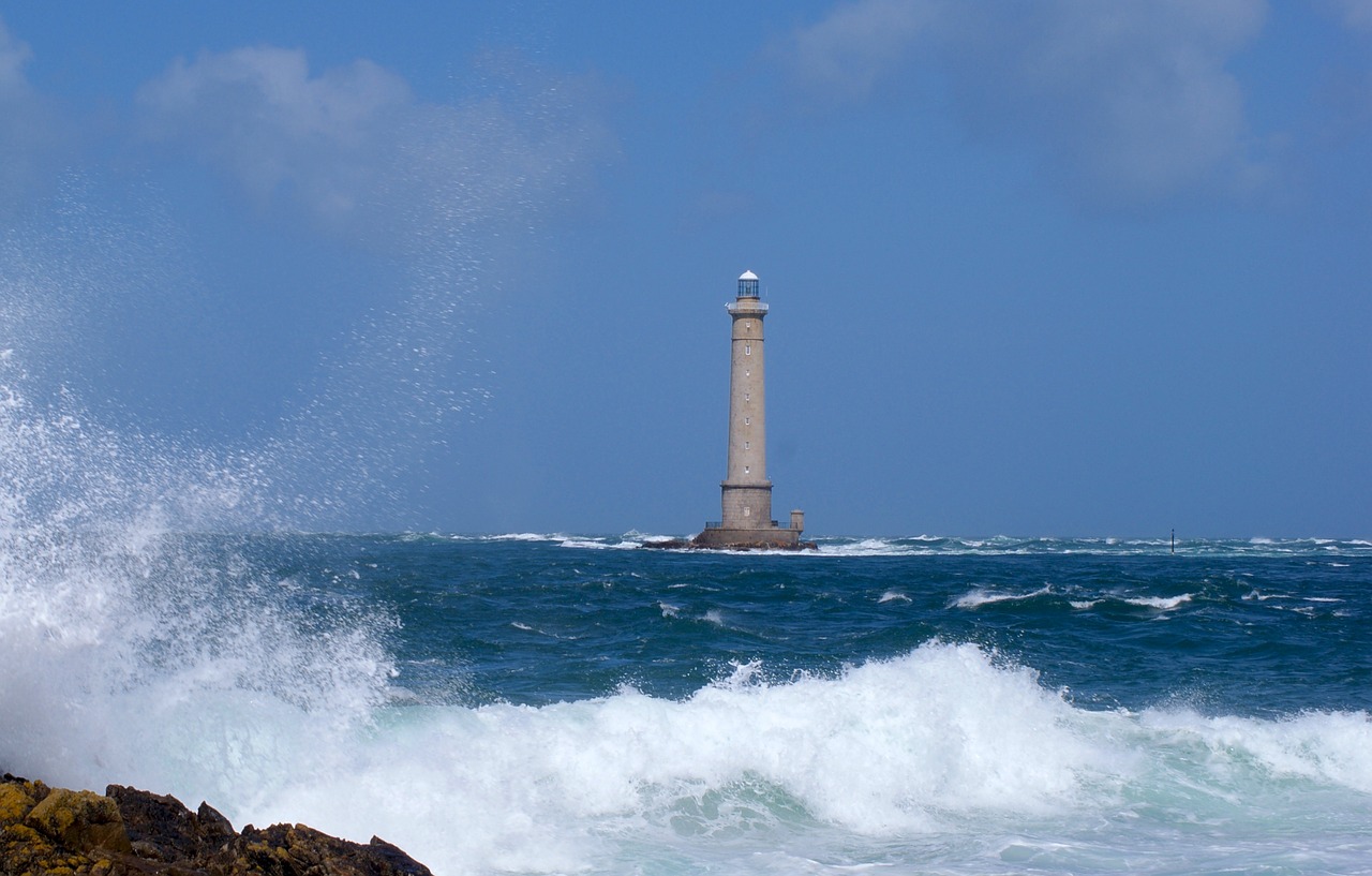 sea lighthouse coast free photo