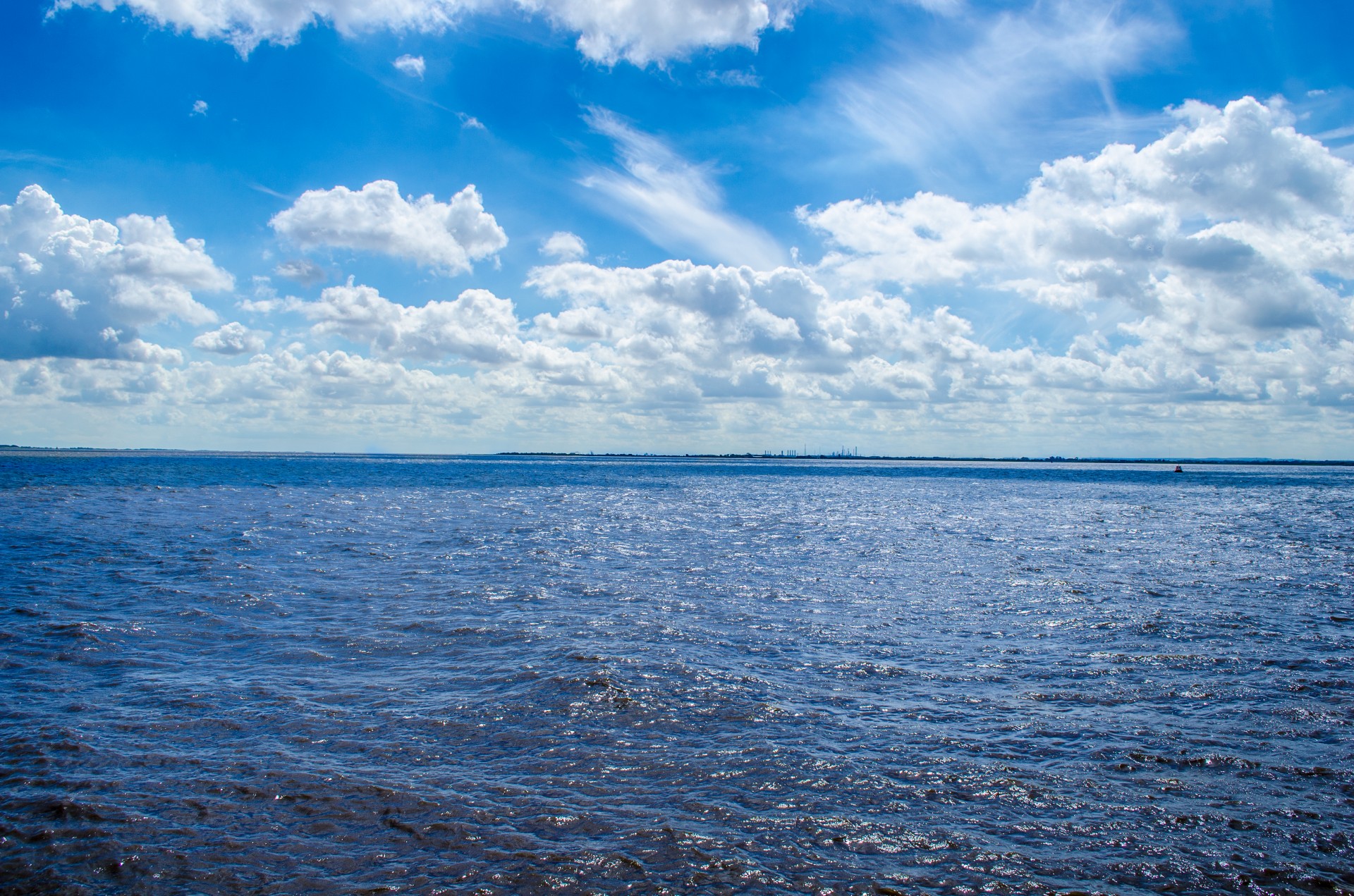 sea water sky free photo