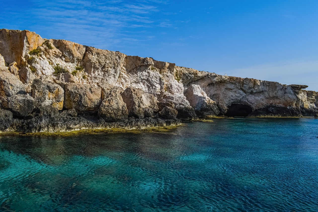 sea caves rock erosion free photo