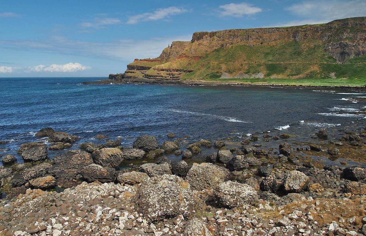 sea coast  seashore  northern ireland free photo