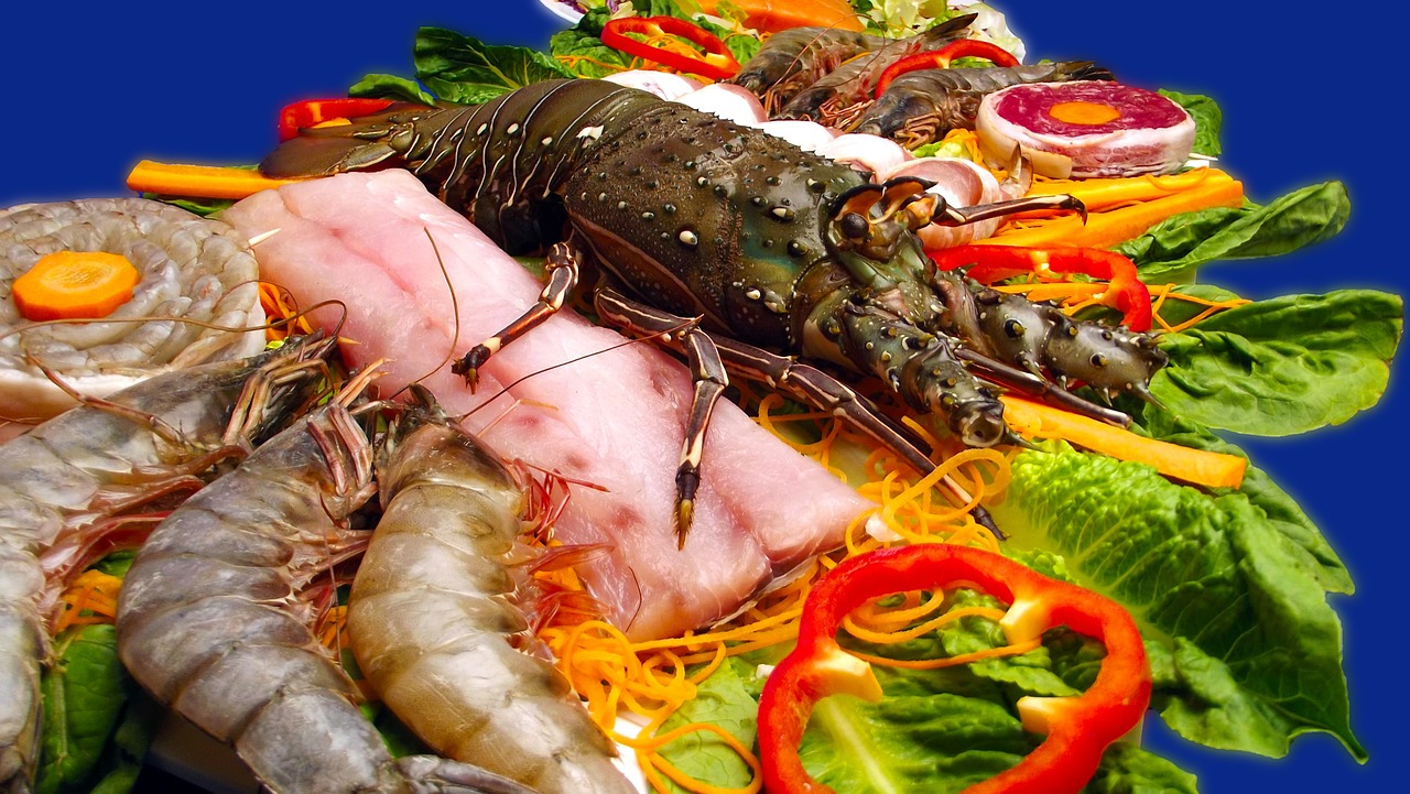 sea food shrimp lobster free photo