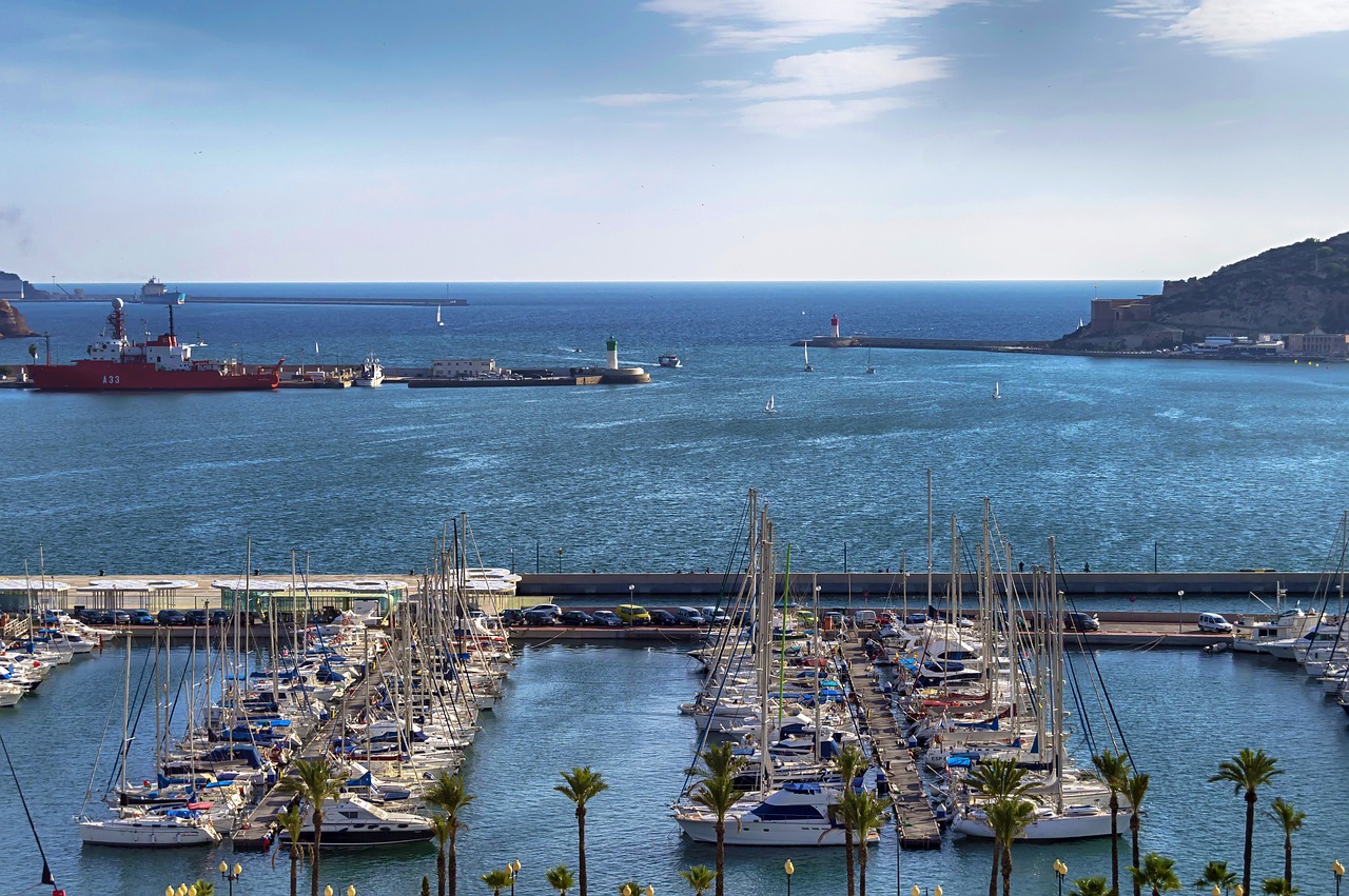 sea port  port  boats free photo