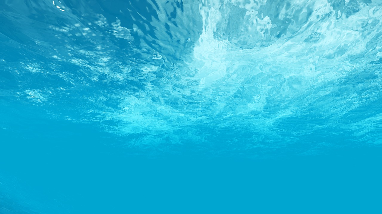 Sea water,blue water,under the sea,watermark,blue - free image from