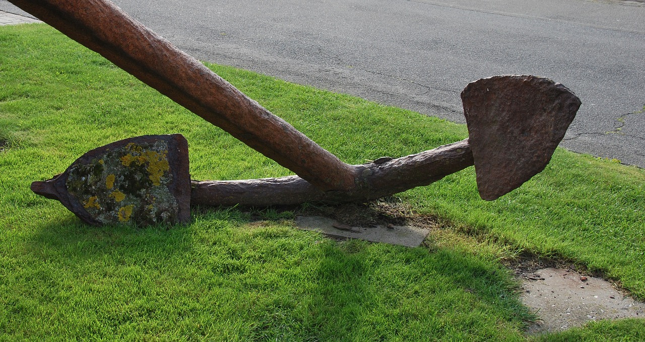 seafaring anchor old free photo