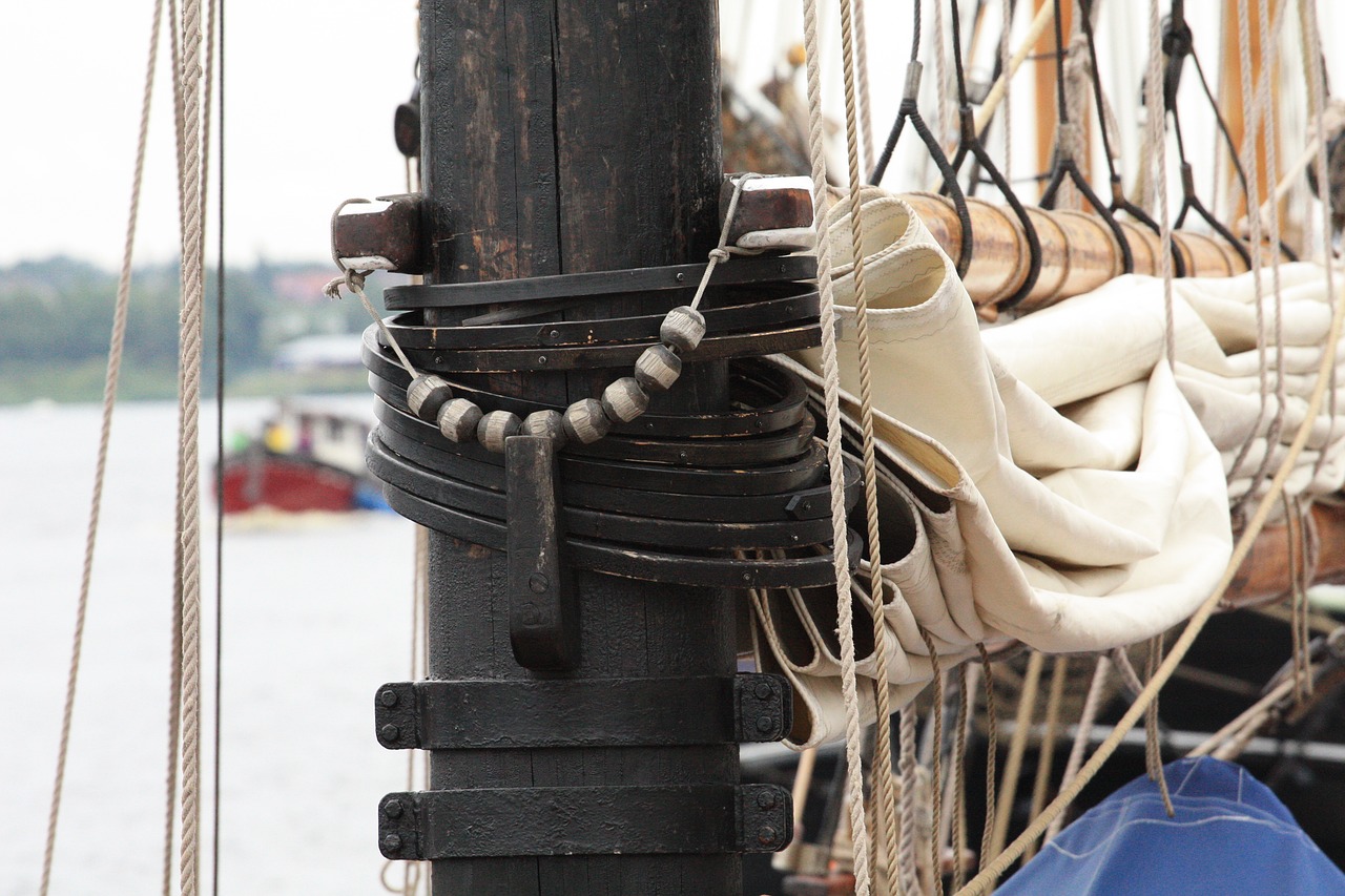 seafaring sailing boat rigging free photo