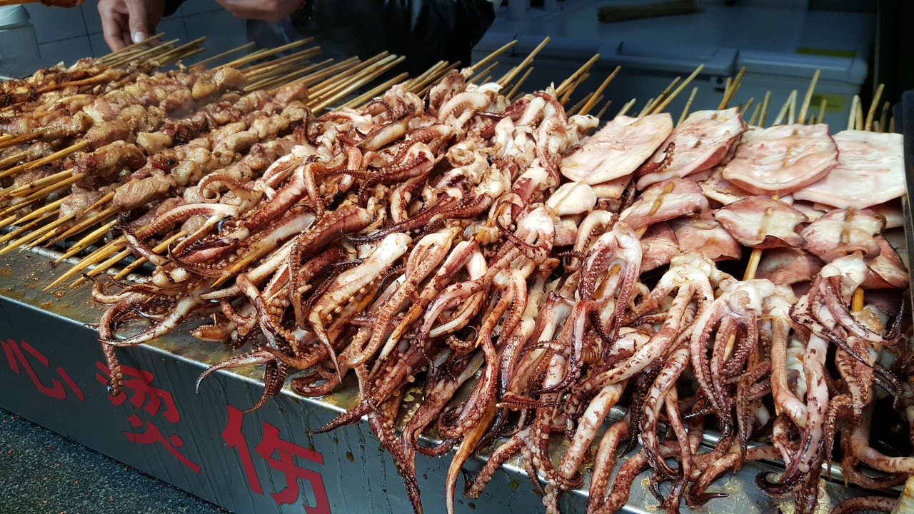 seafood chinese food street food free photo