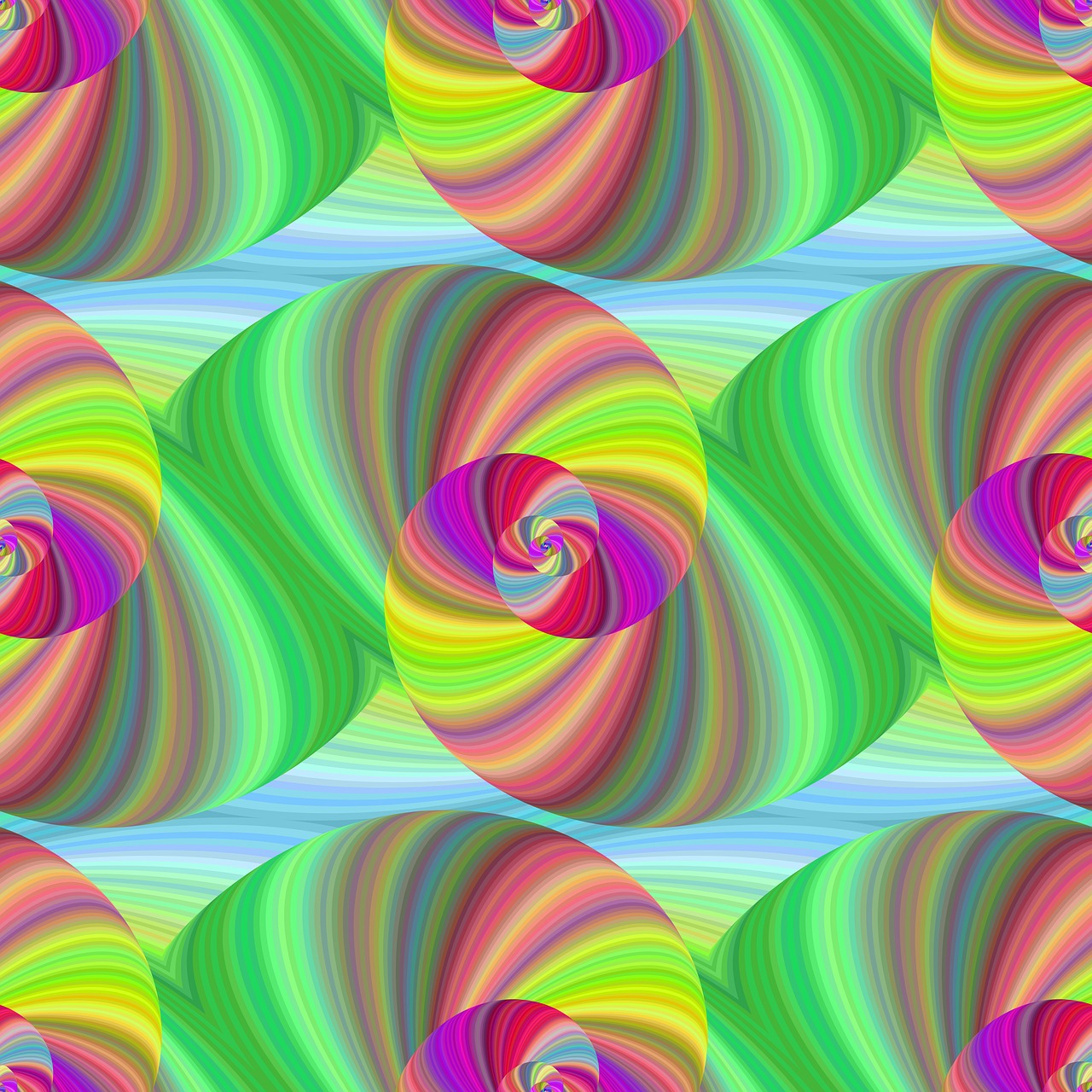 seamless pattern twirl free photo