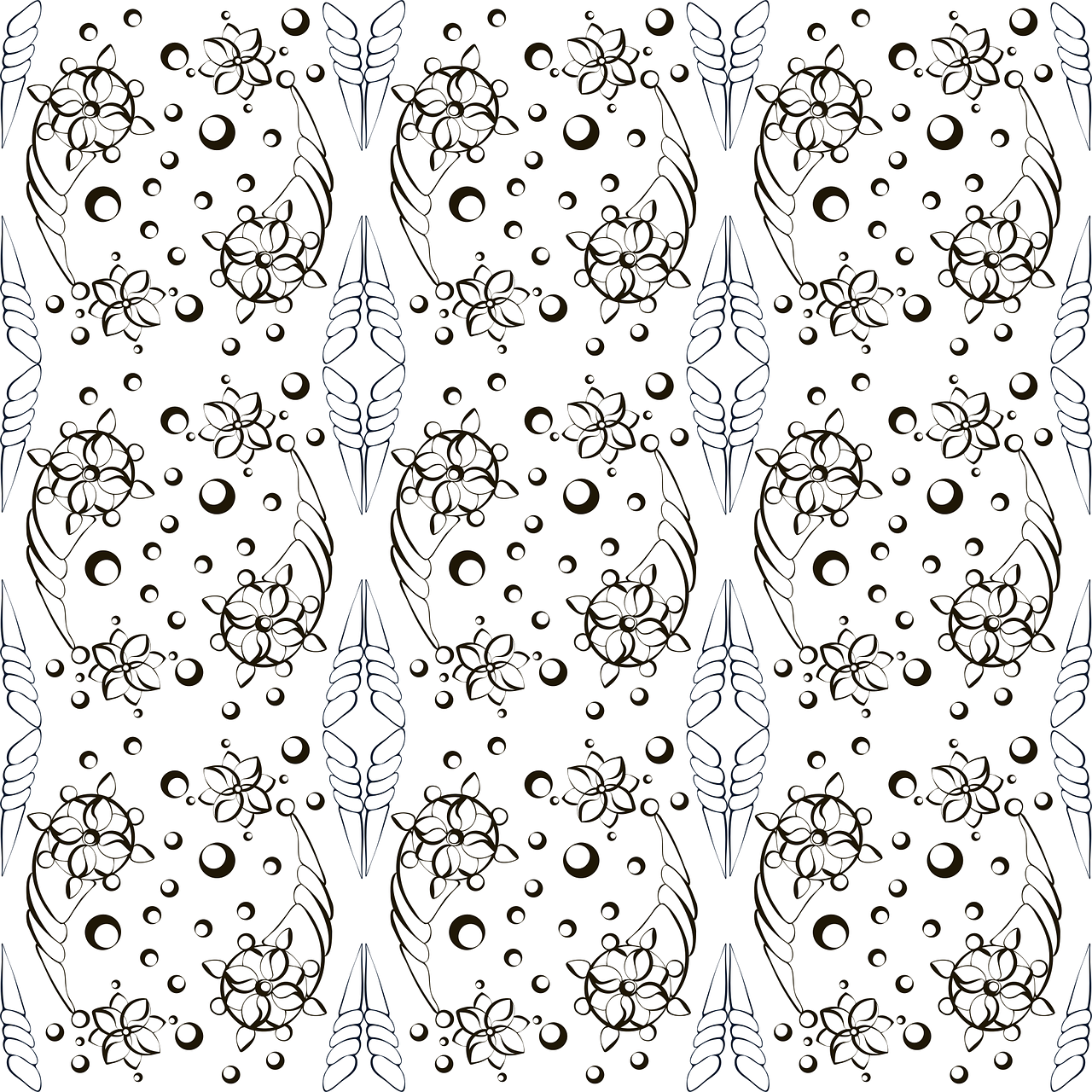seamless pattern vector background free photo