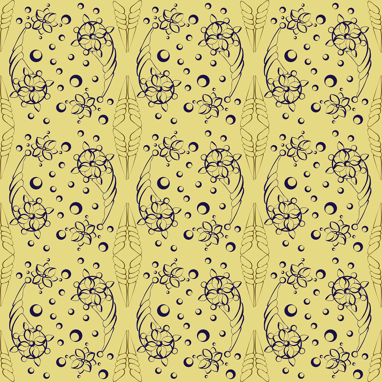 seamless pattern figure vector free photo