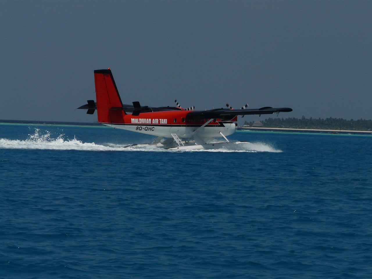 seaplane holiday south sea free photo