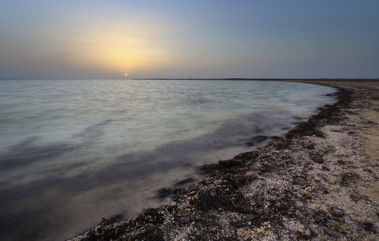 seascape  doha  qatar free photo