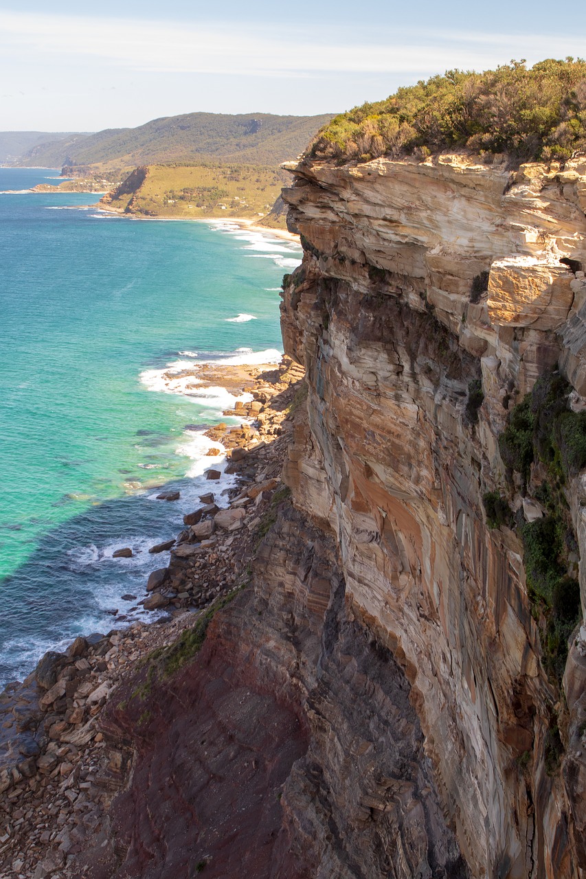 seascape  cliff  edge free photo