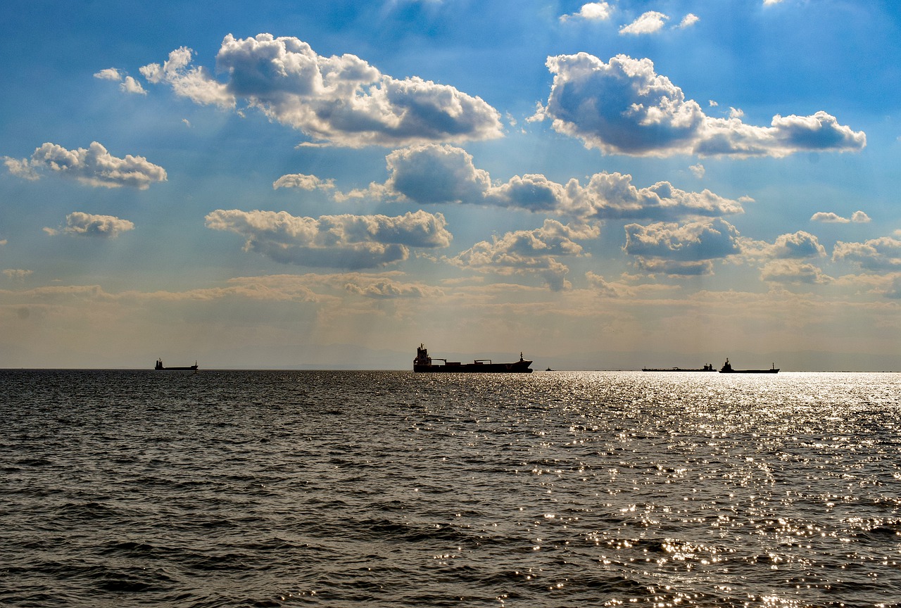 seascape  boats  noon free photo