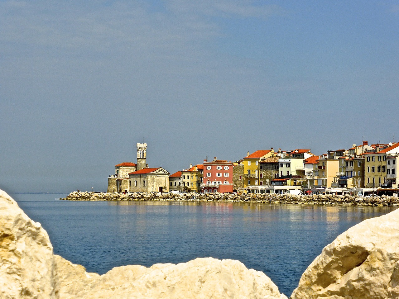 seascape mediterranean scenic free photo