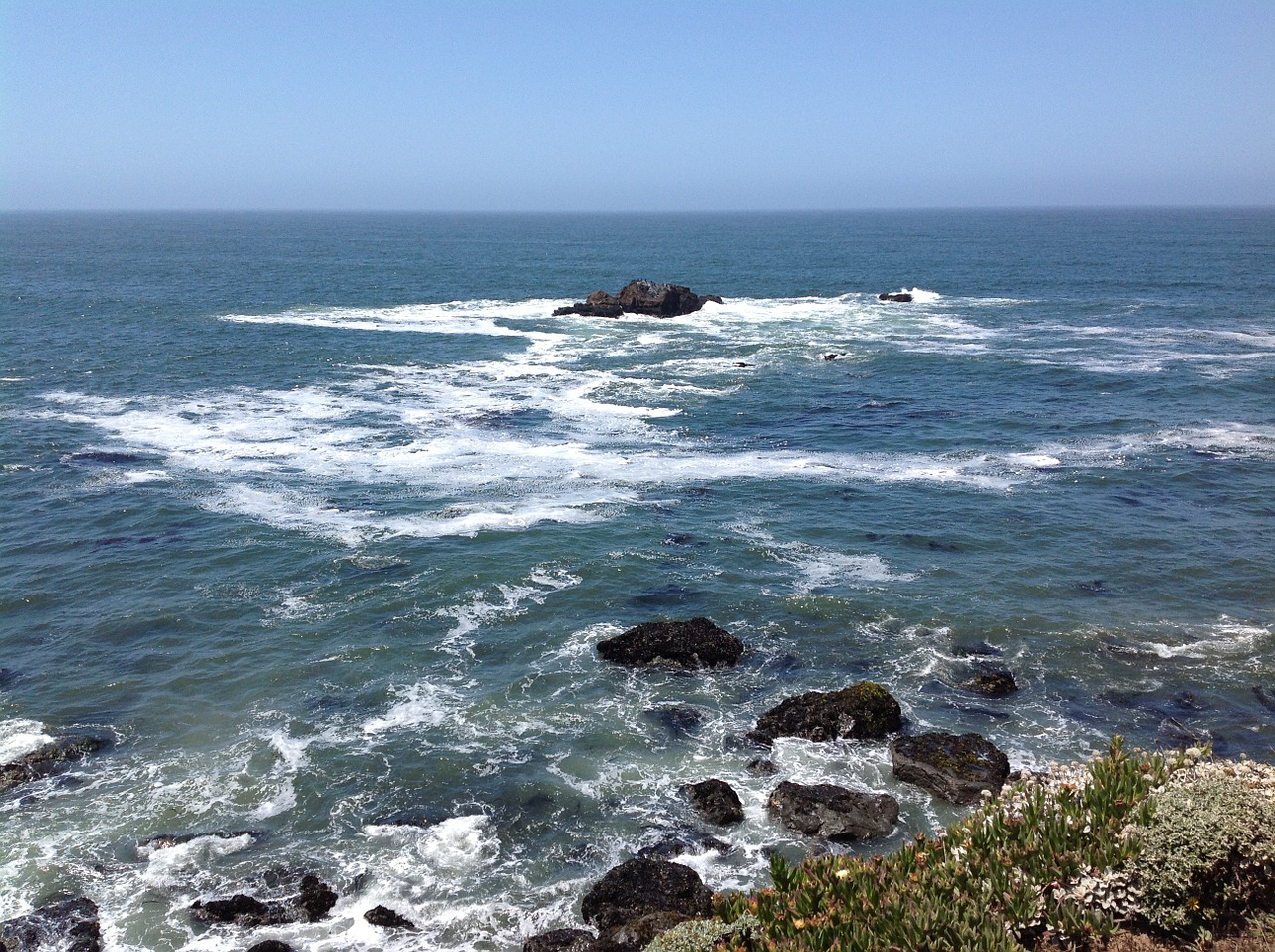 seascape beach ocean free photo