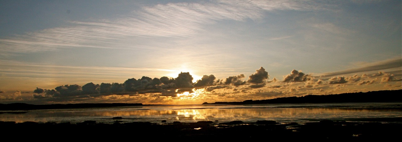 seascape sunset summer free photo