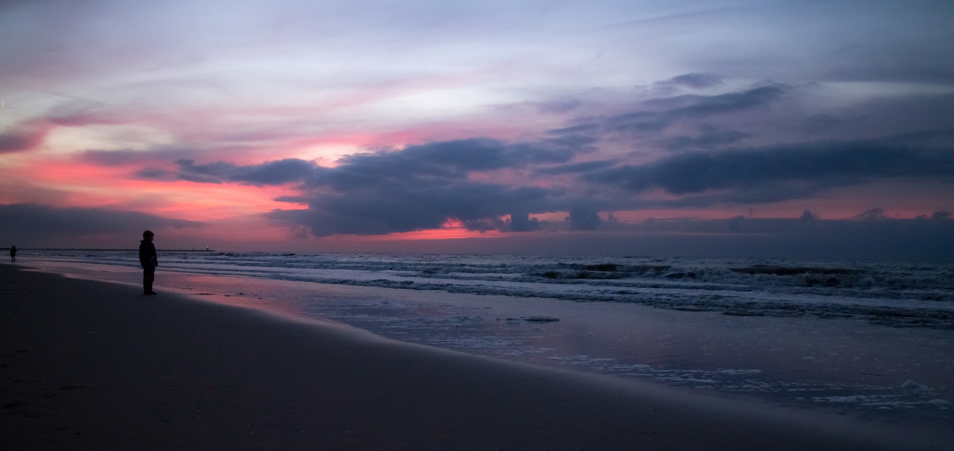 seashore beach sunset free photo