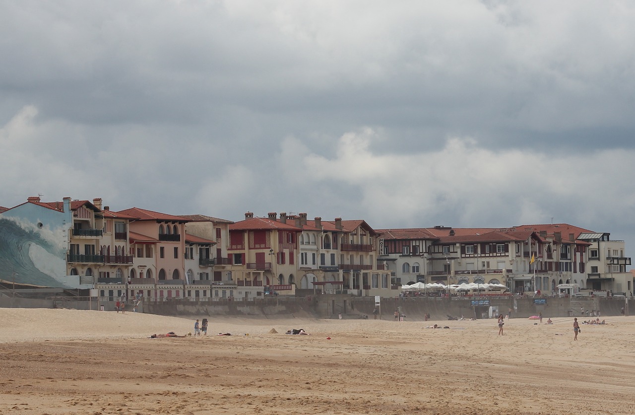 seaside hossegor beach free photo