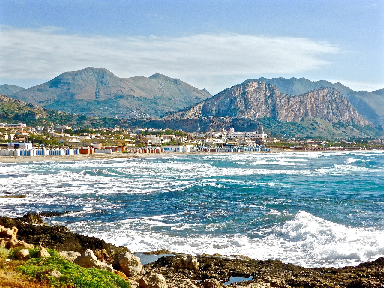 seaside sicily vista free photo