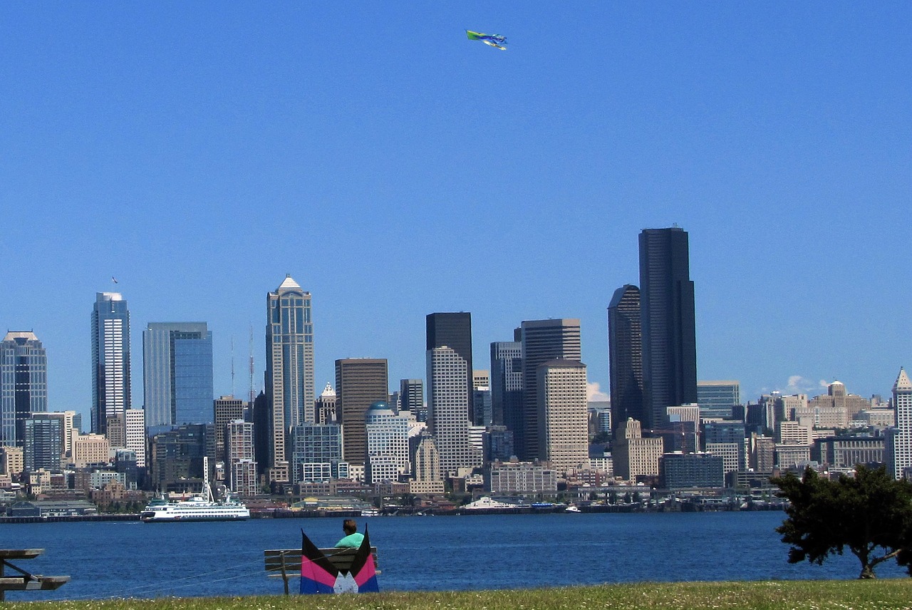 seattle pacific northwest waterfront free photo