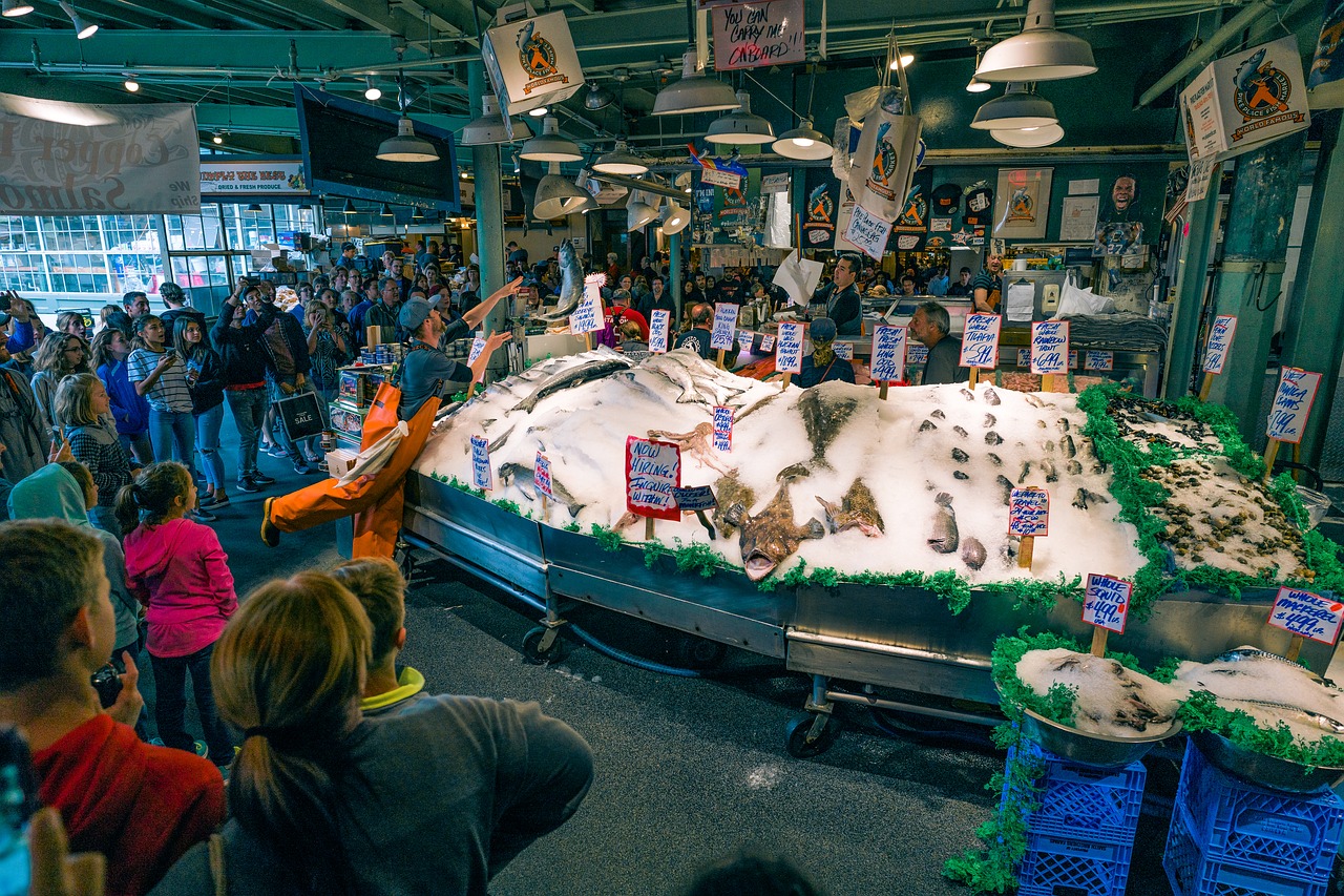 seattle pike market free photo