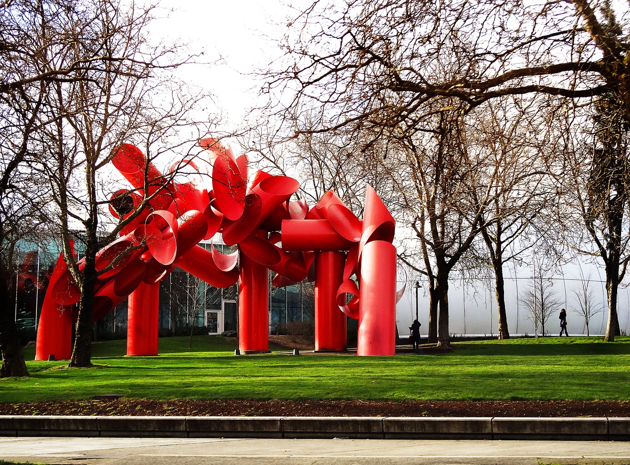 seattle sculpture park free photo