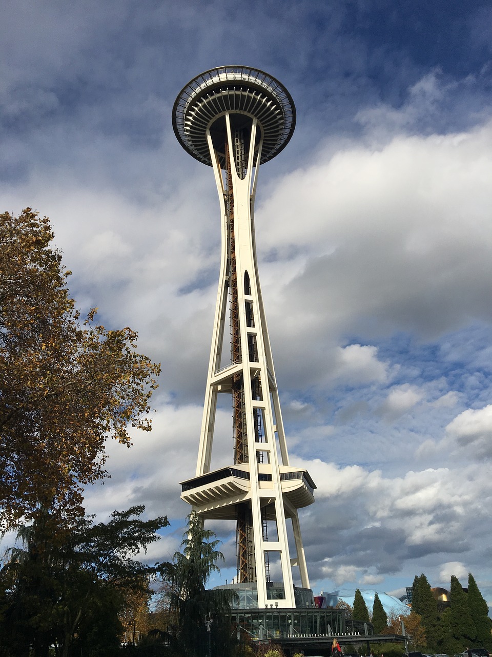 seattle space needle skyline free photo