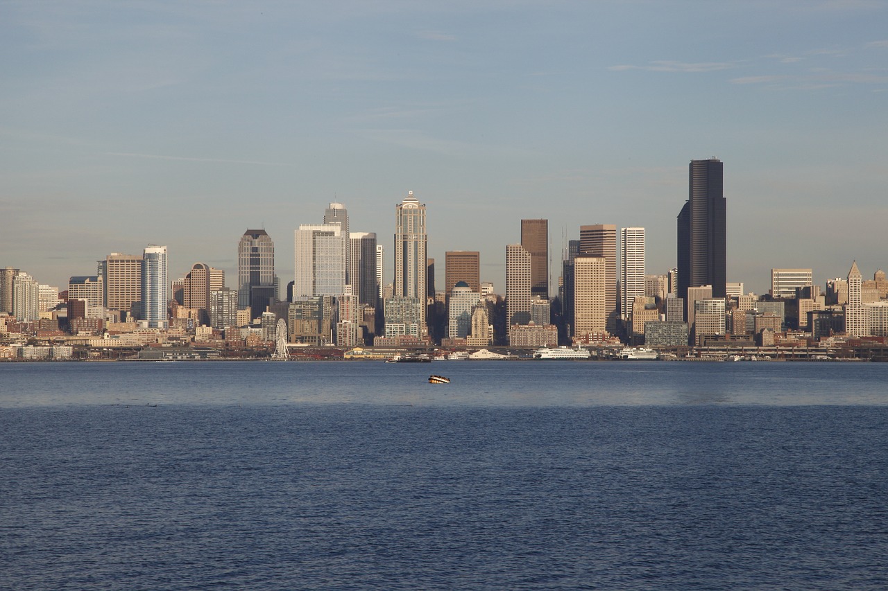 seattle skyline city free photo