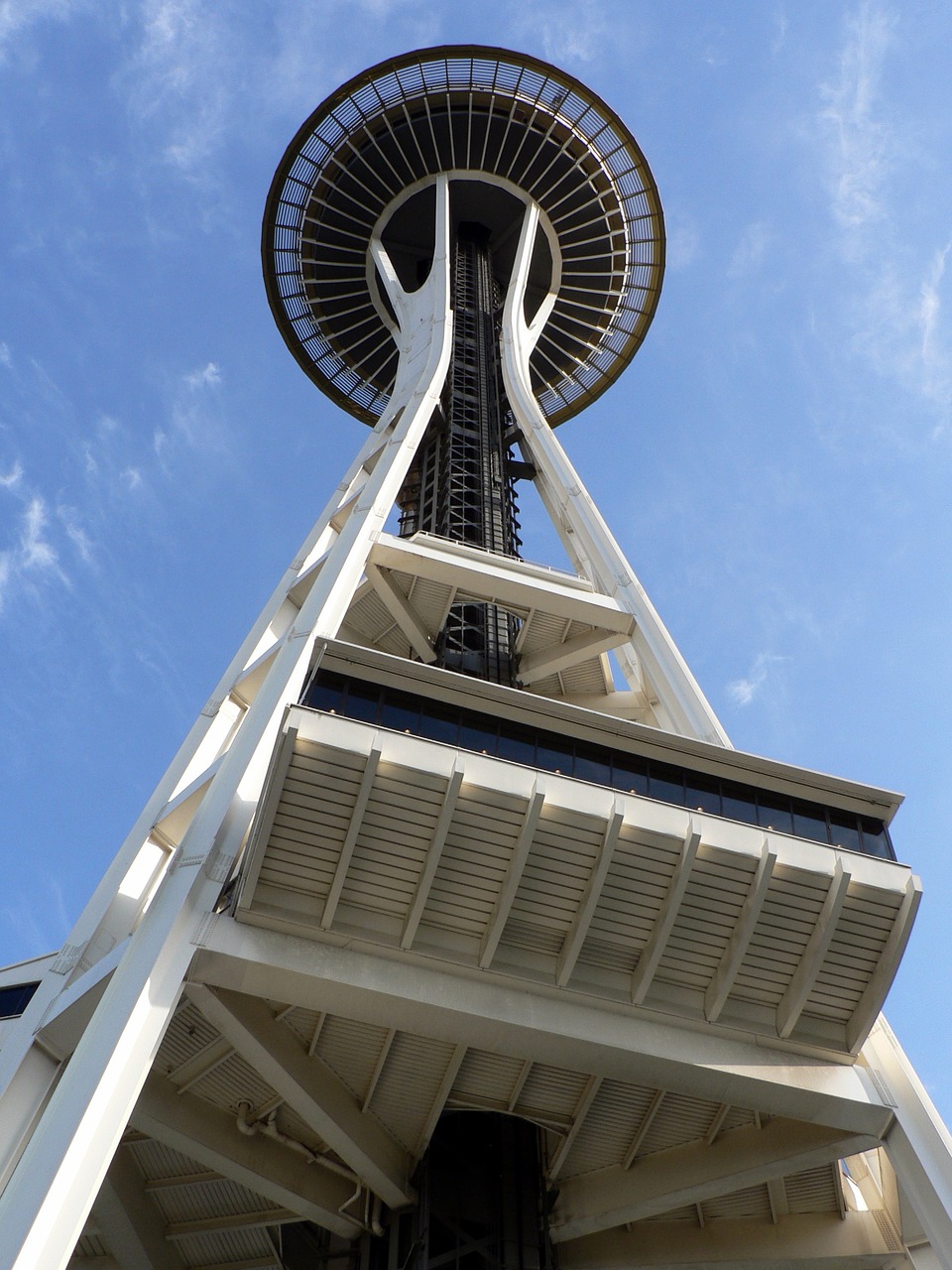 seattle tower tower building free photo