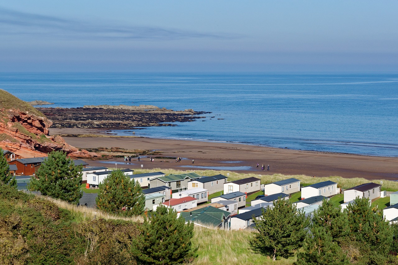 seaview scenery horizon free photo