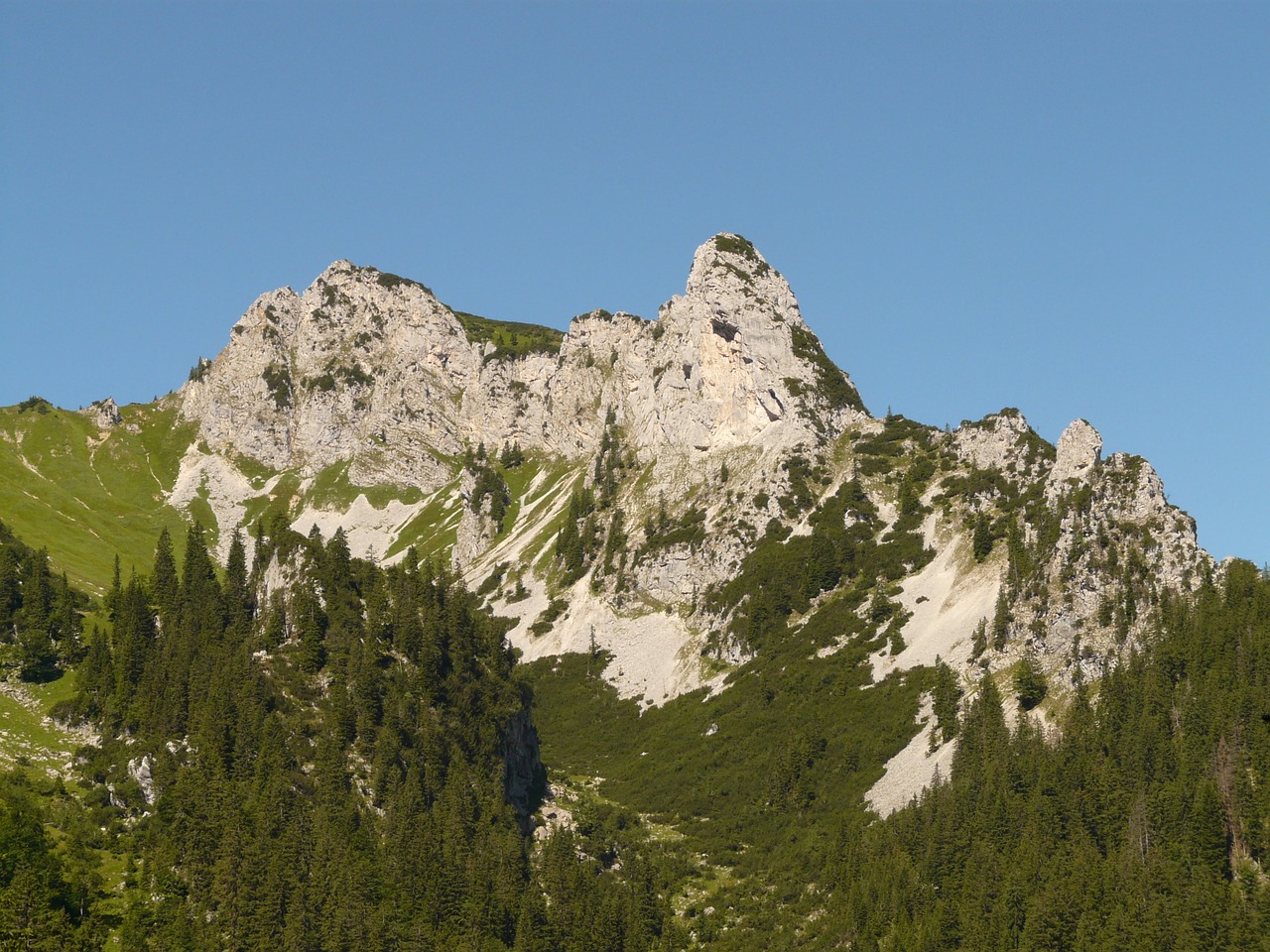 sebenspitze mountain alpine free photo