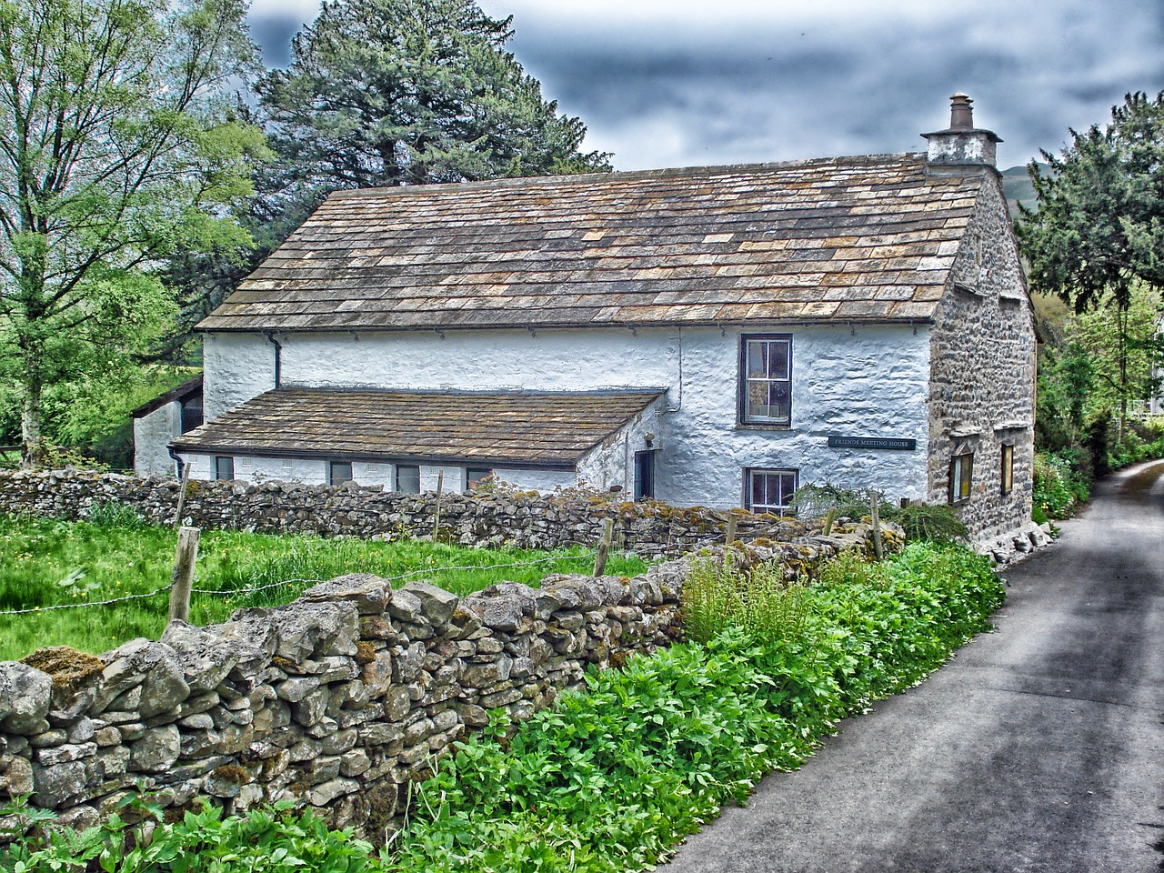 sedbergh england brigflatts friends meeting house free photo