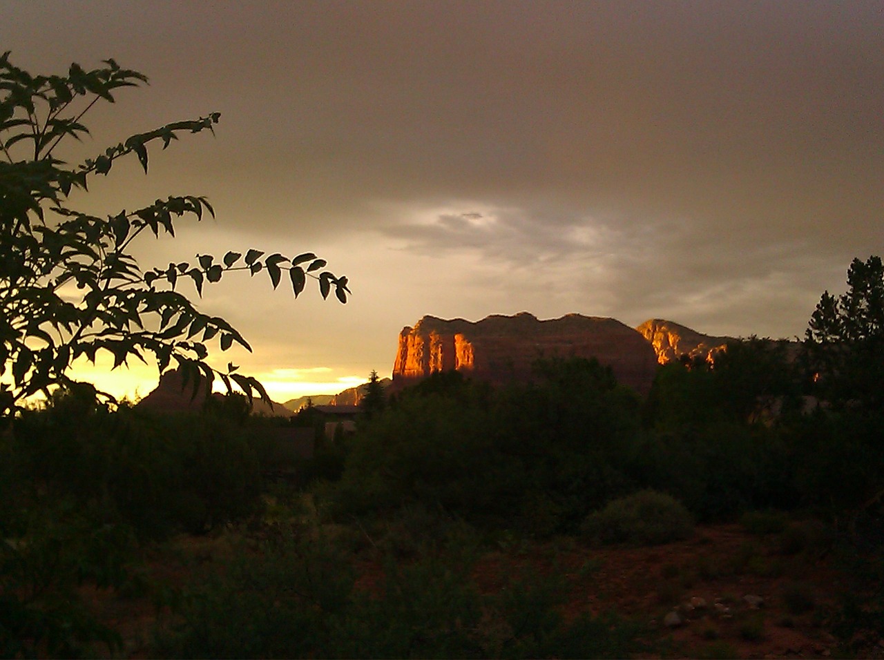 sedona arizona sunset free photo