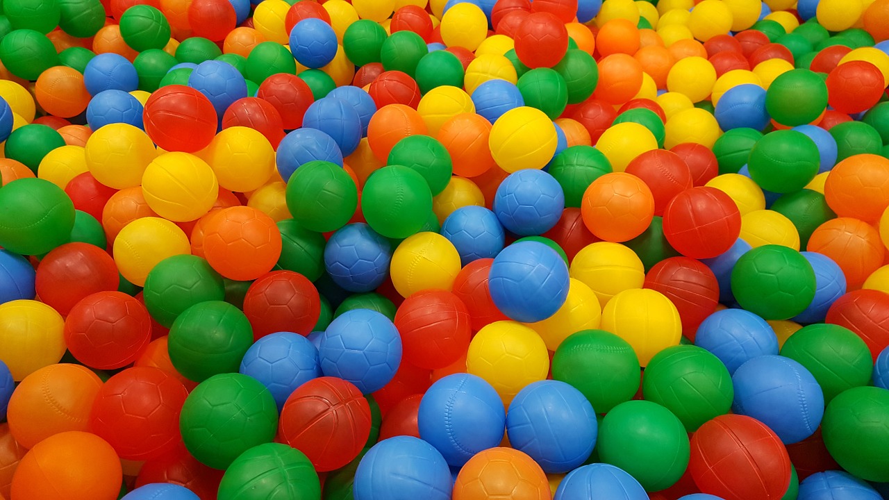 see color balls a variety of colors free photo