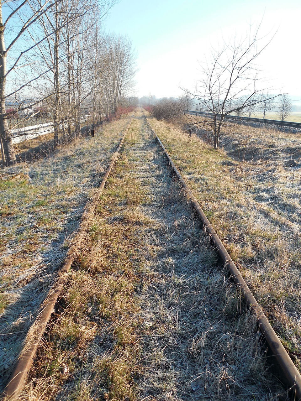 seemed track railway tracks free photo