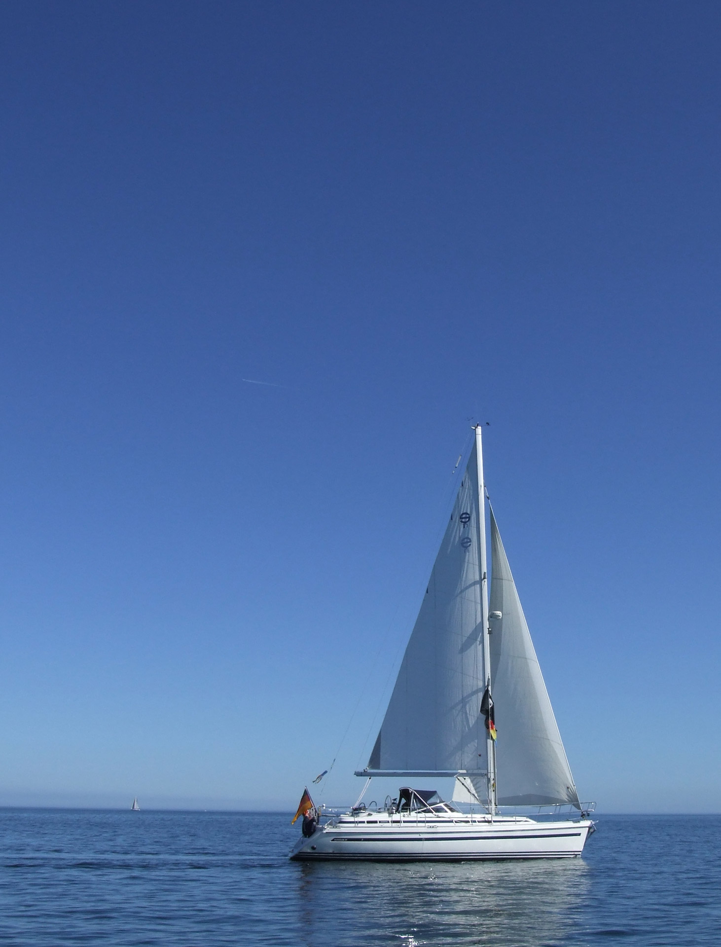 sailing boat baltic sea free photo