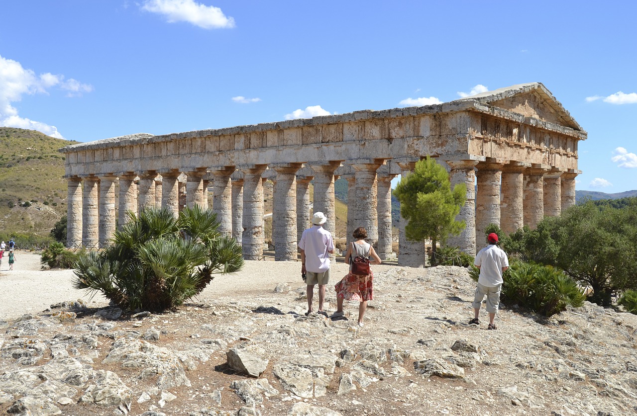 segesta sicily italy free photo