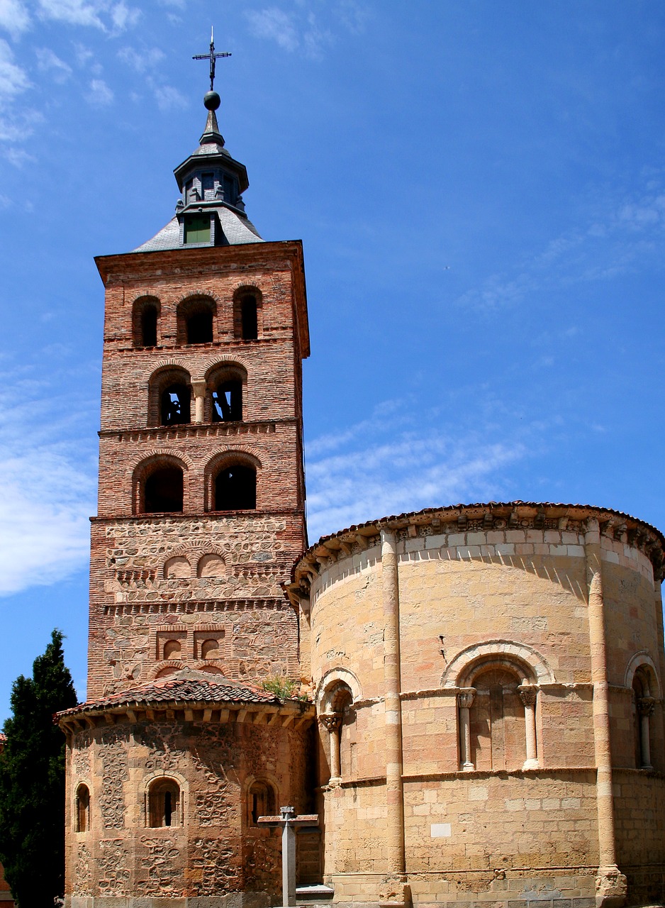 segovia spain bell tower church free photo