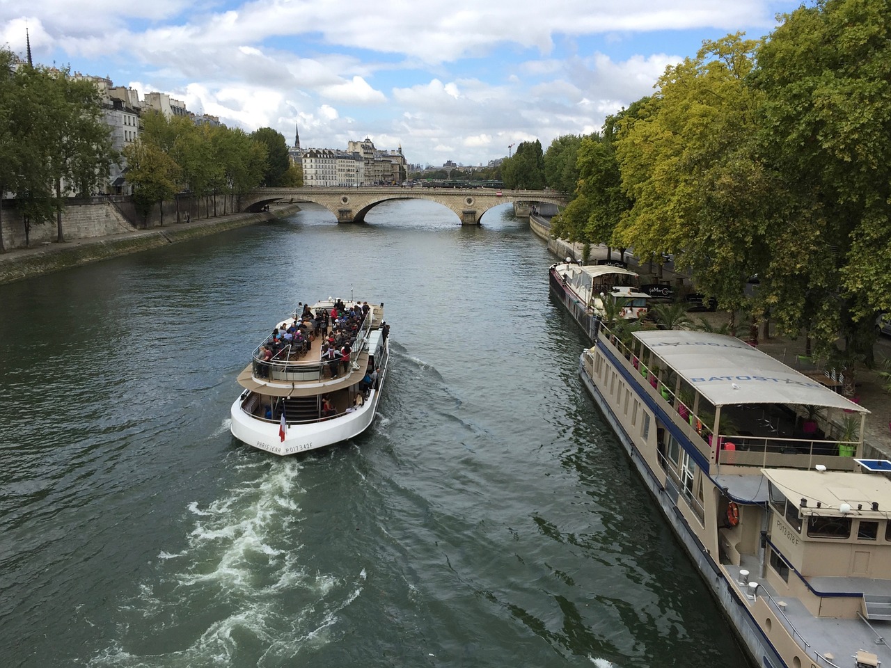 seine river paris free photo