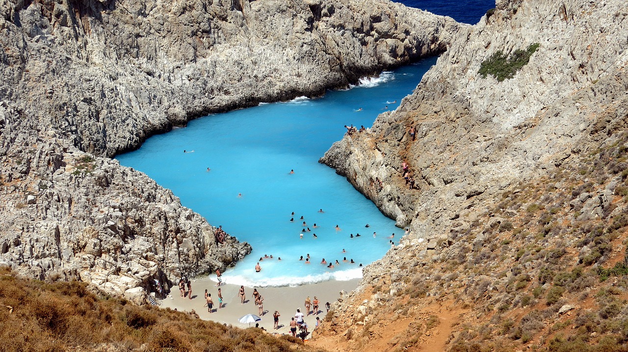 seitan limania beach beach wild beach free photo