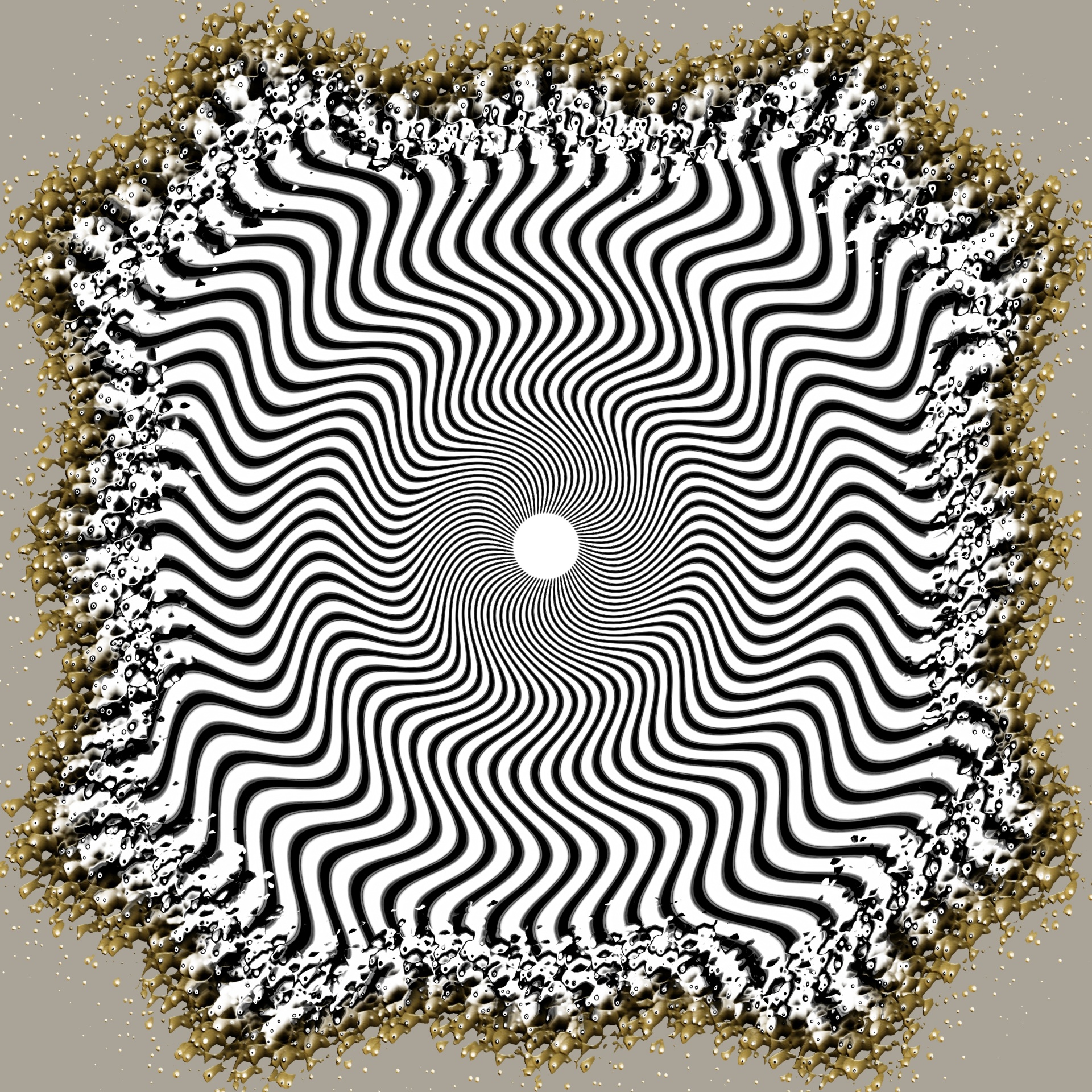 illusion lines irregular free photo